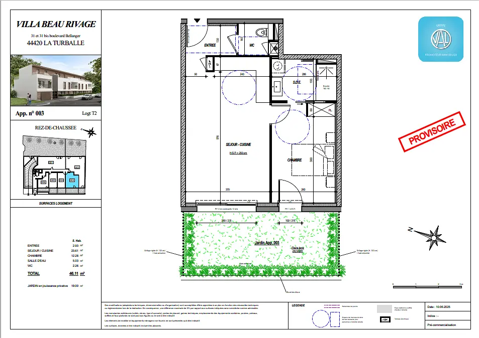 Achat appartementà LA TURBALLE