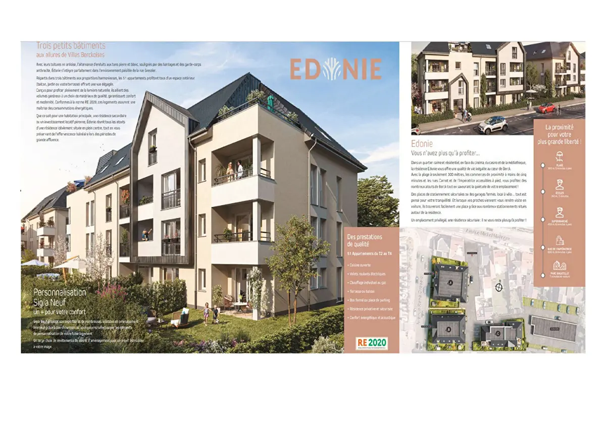 Achat appartementà BERCK