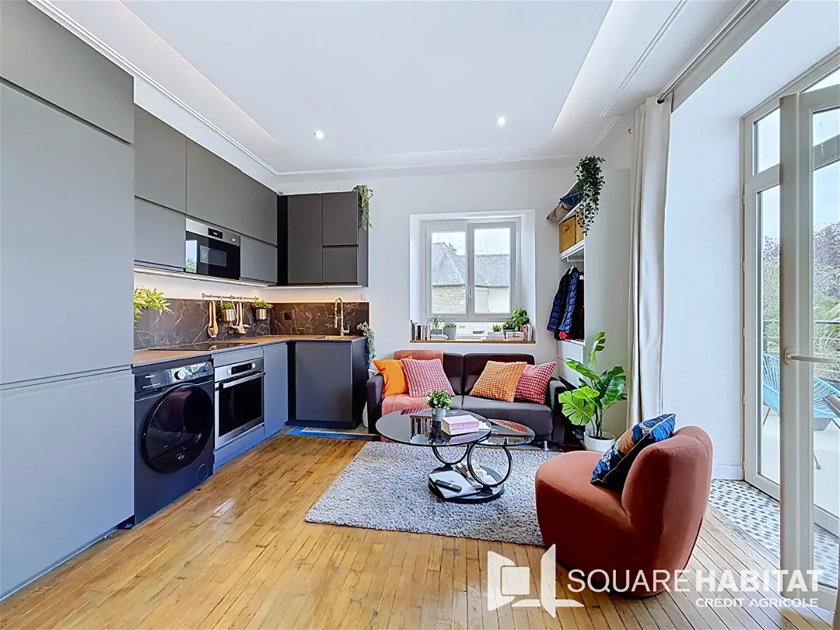 Appartement 1 pièce 18 m² · à Rennes · 18,2 m² · 124 000 €