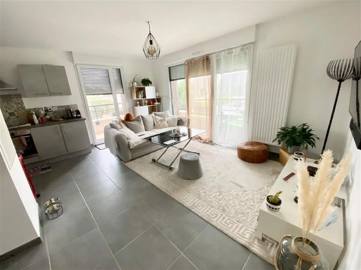 Appartement 2 pièces 46 m² · à Tours · 46,4 m² · 659 €/mois