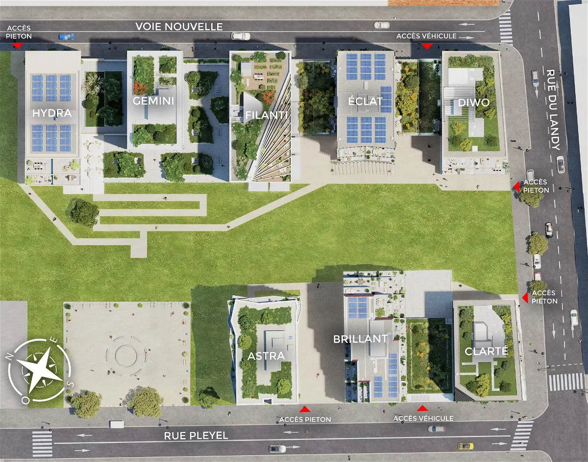 Biens neufs à Saint-Denis