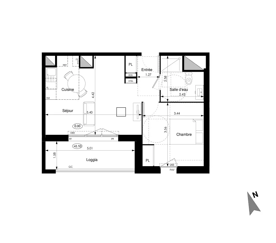 appartementà ANGERS