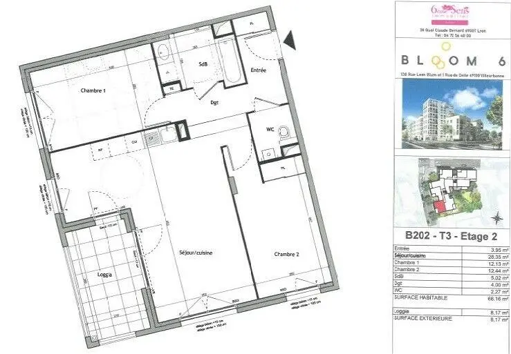 appartementà Villeurbanne
