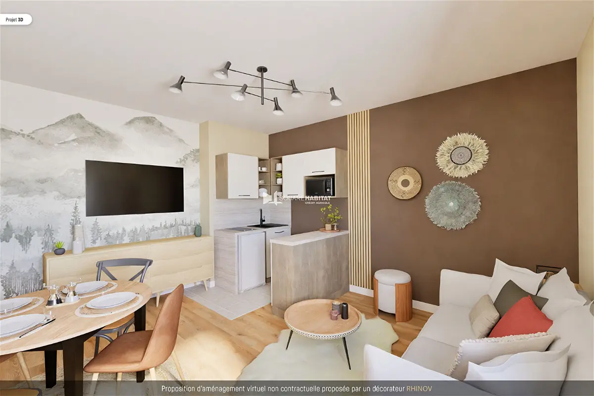 Achat appartementà LA MONGIE