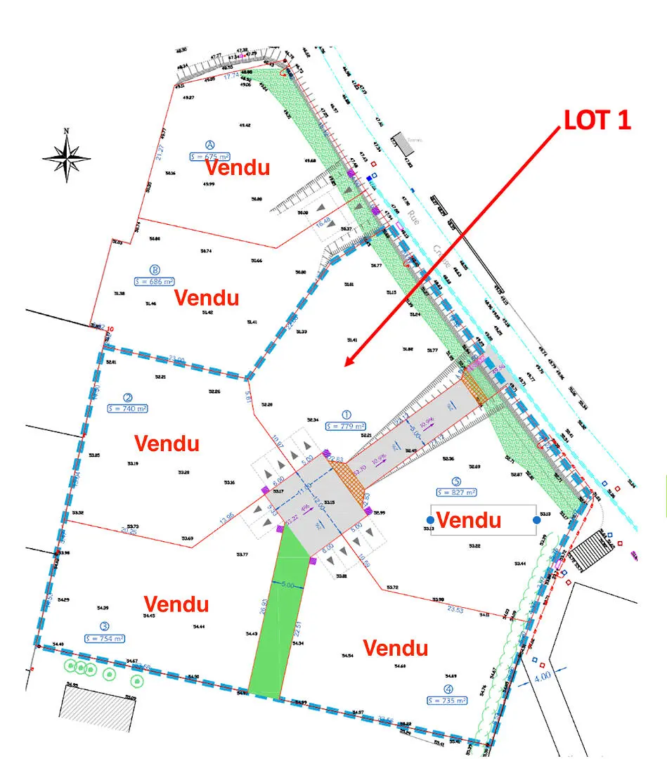 Achat terrainà SEGRE EN ANJOU BLEU