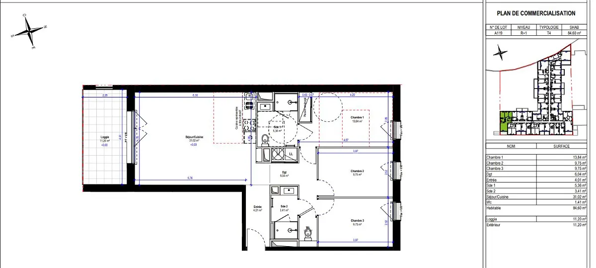 Achat appartementà BOURGES