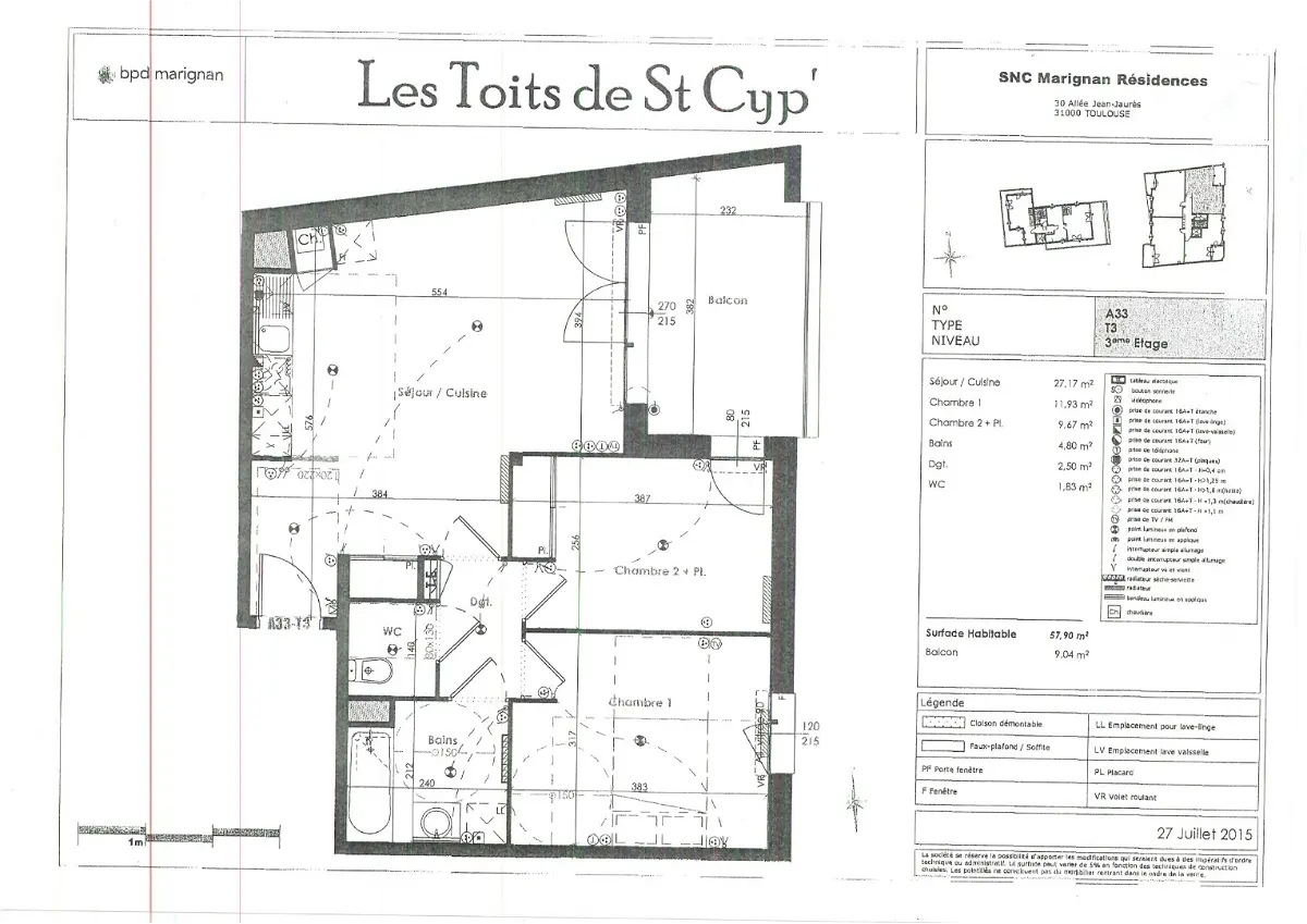 appartementà TOULOUSE