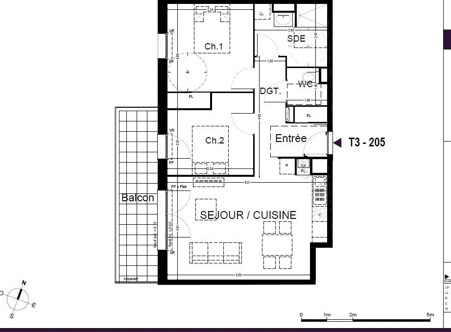 Achat appartementà LA CHAPELLE SAINT MESMIN