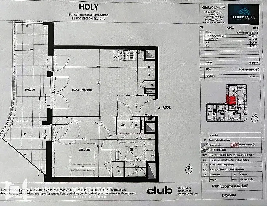 appartementà CESSON-SÉVIGNÉ