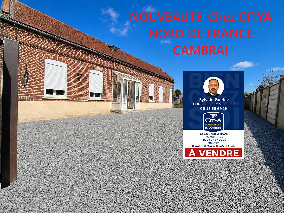 Maison 6 pièces 120 m² · à Cambrai 59400 · 120 m² · 188 900 €