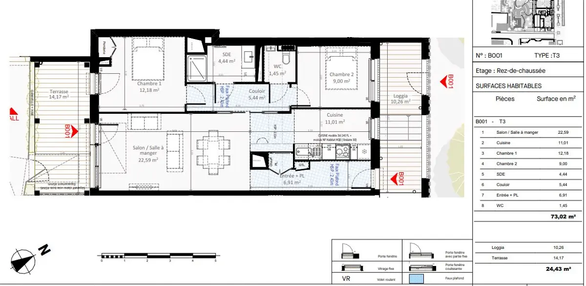 Achat appartementà OLIVET