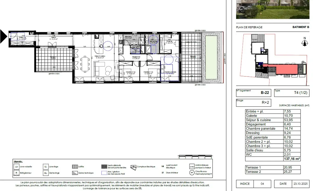 Achat appartementà TOURS