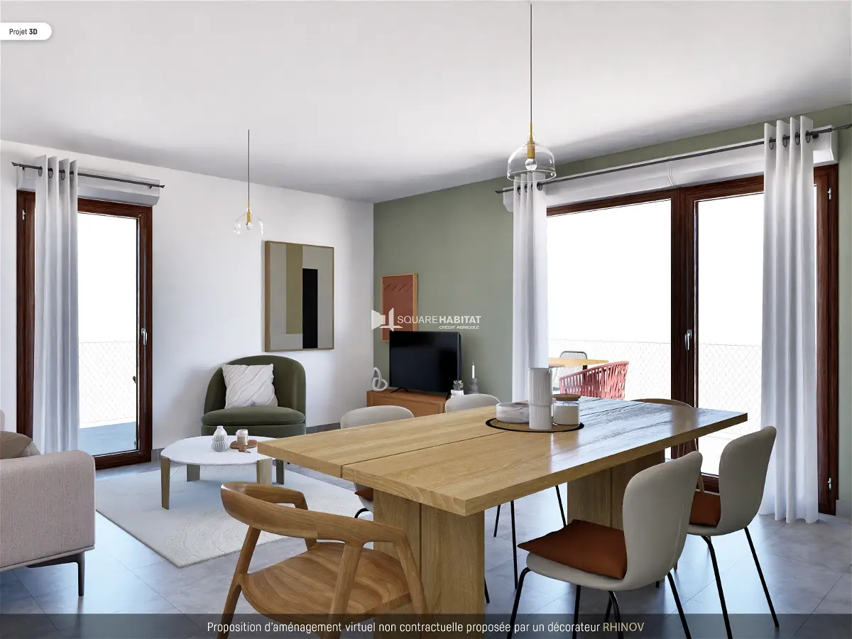 Appartement 3 pièces 66 m² · à Challes-les-Eaux · 66 m² · 275 000 €