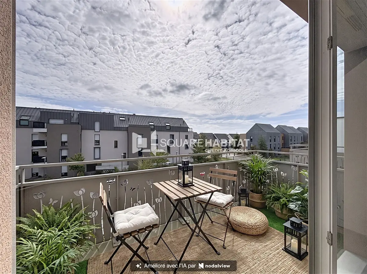Appartement 3 pièces 64 m² · à Pont-Péan · 64,2 m² · 198 000 €