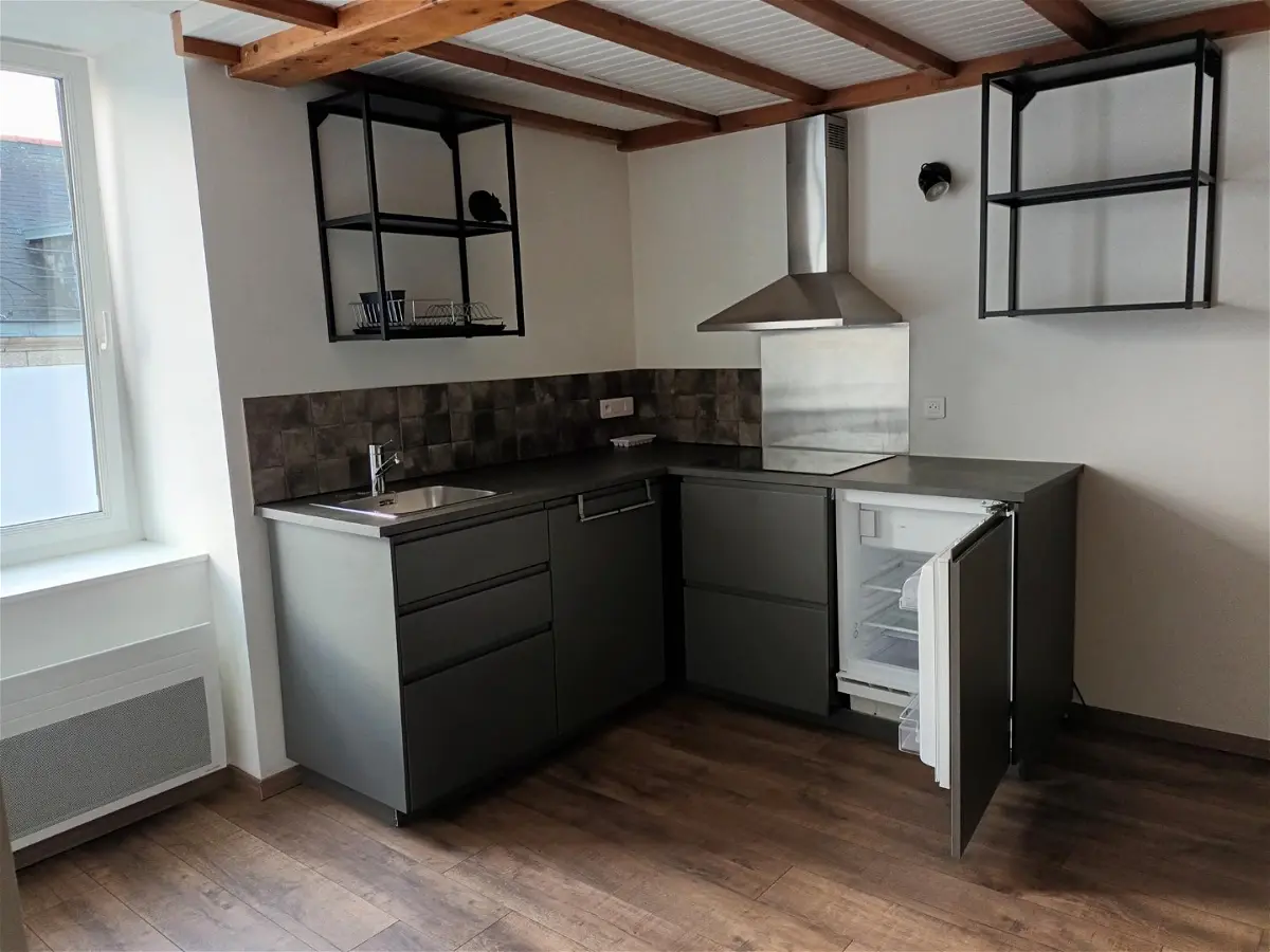 Appartement 2 pièces 24 m² · à Concarneau · 23,6 m² · 490 €/mois