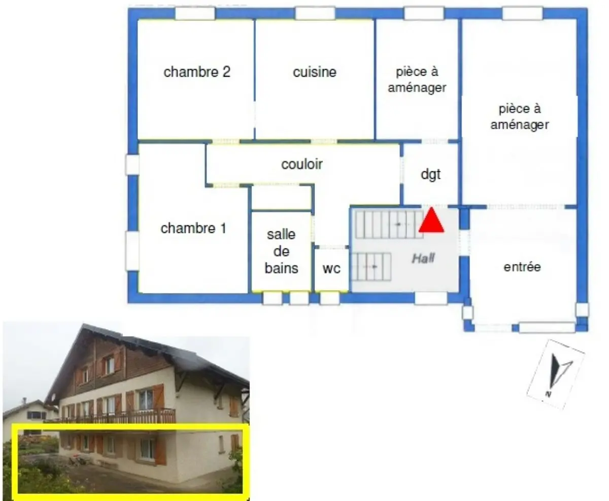 Achat appartementà METABIEF