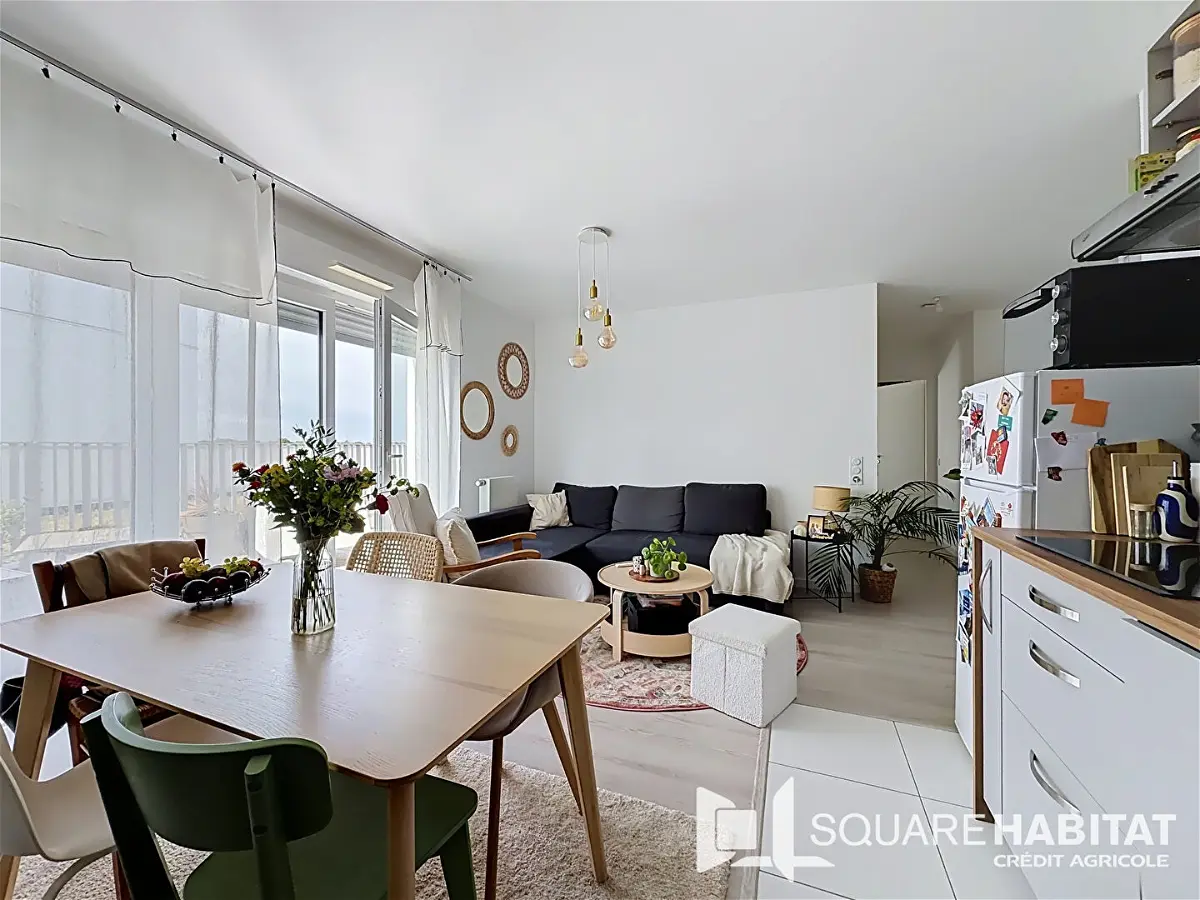 Appartement 2 pièces 45 m² · à Rennes · 44,6 m² · 186 000 €