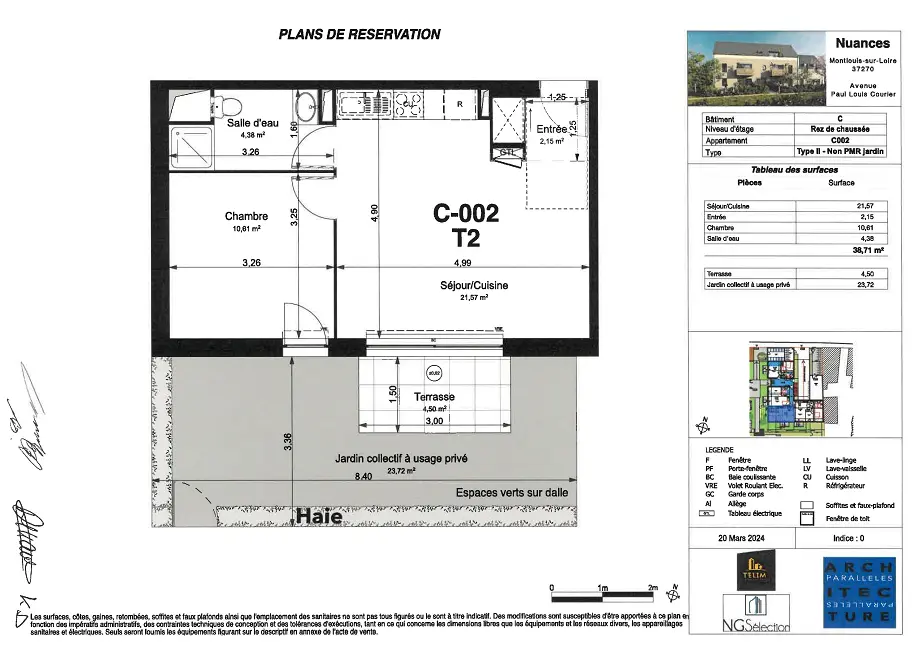 appartementà MONTLOIS SUR LOIRE