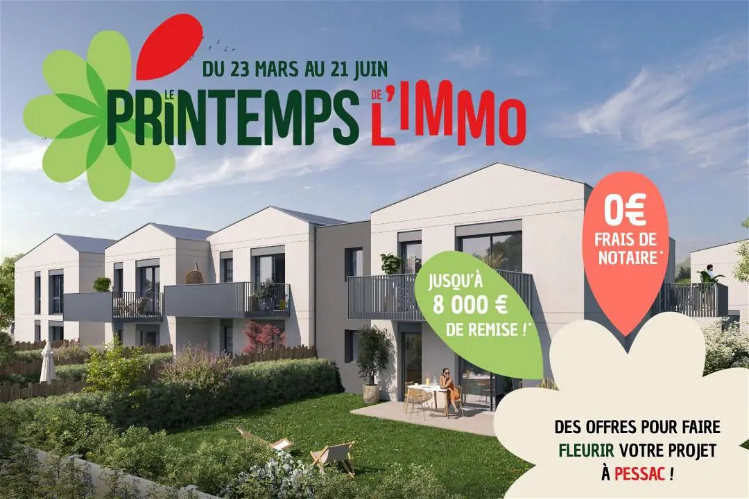 Biens neufs à Pessac