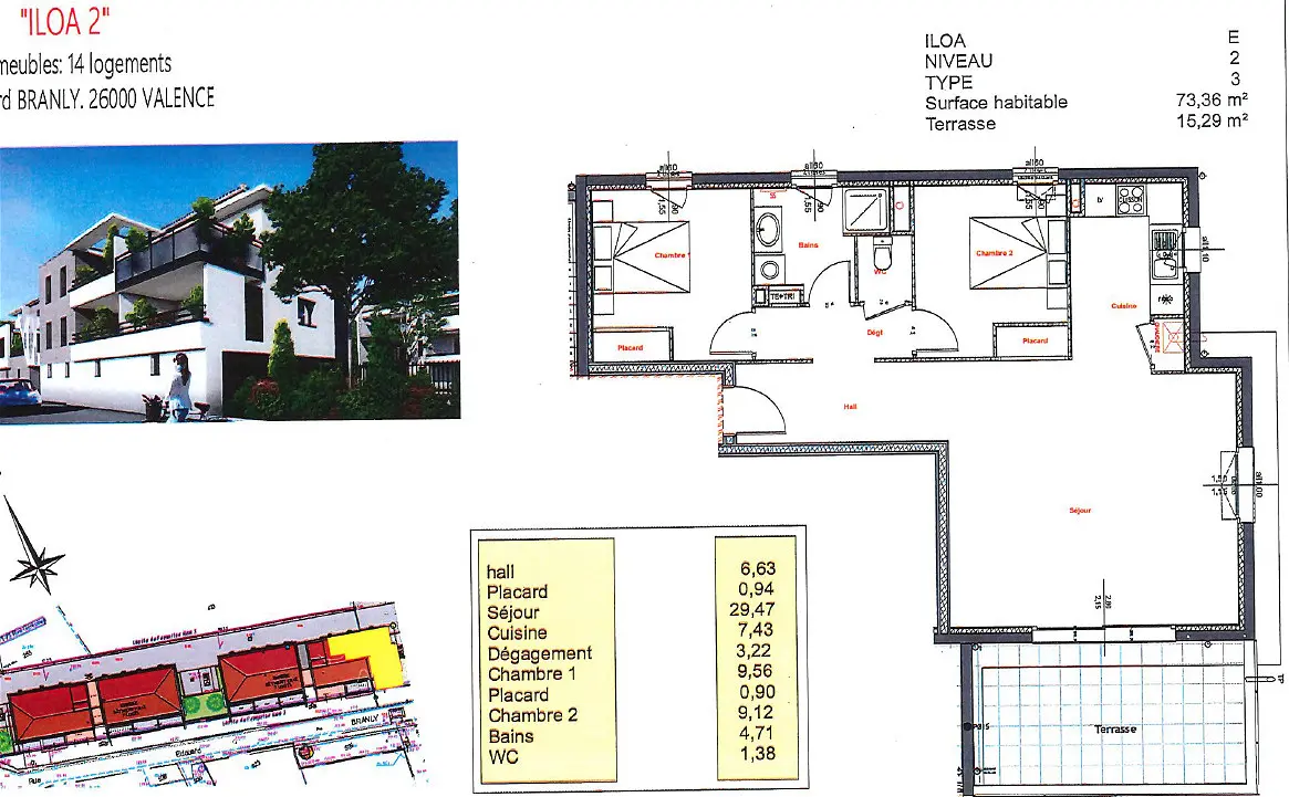 appartementà Valence