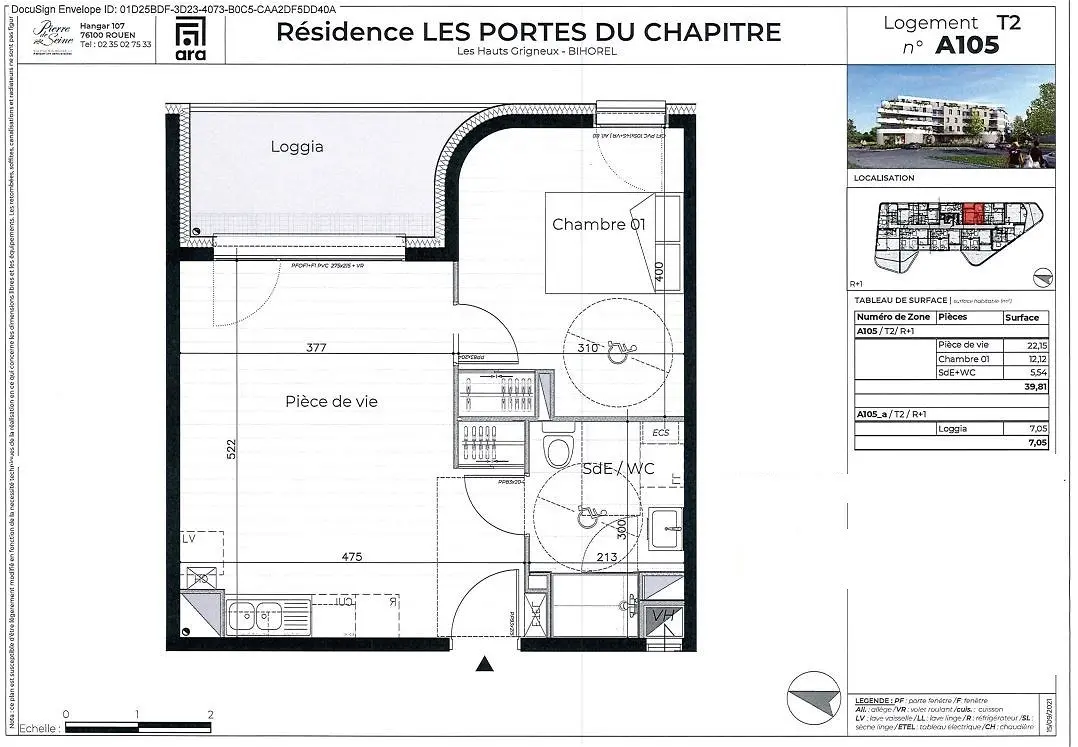 appartementà BIHOREL