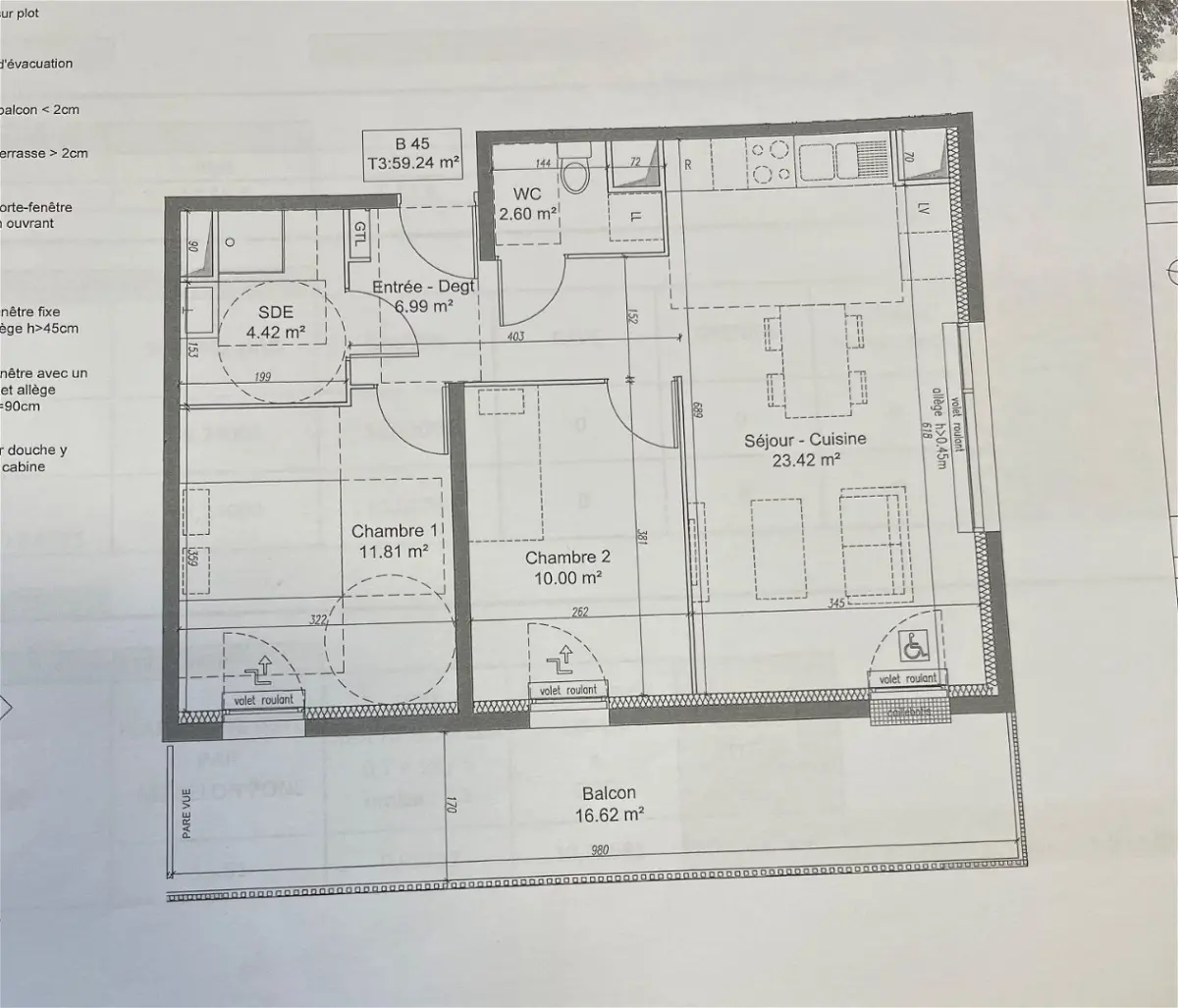 appartementà FLEURY-SUR-ORNE