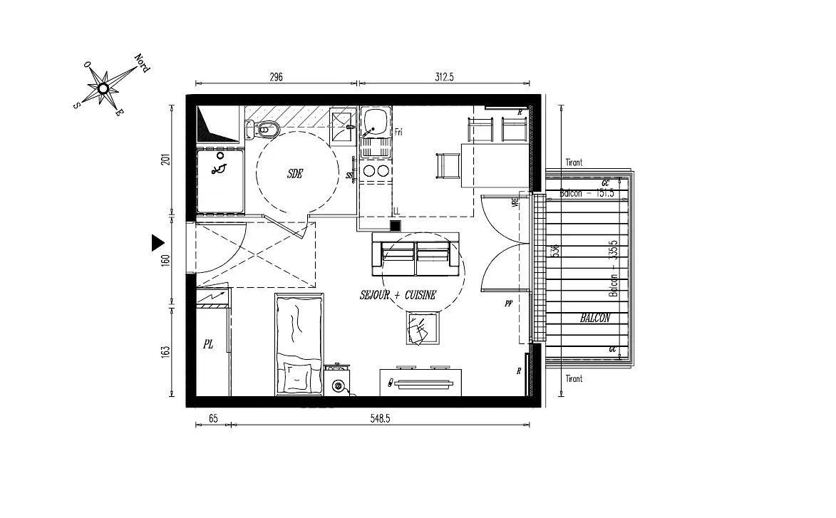 appartementà ANGERS