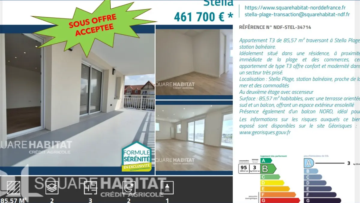 Achat appartementà STELLA