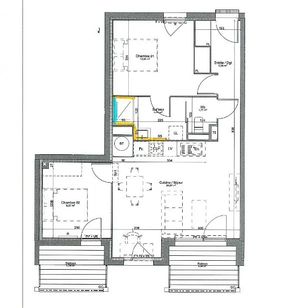 appartementà GUJAN-MESTRAS