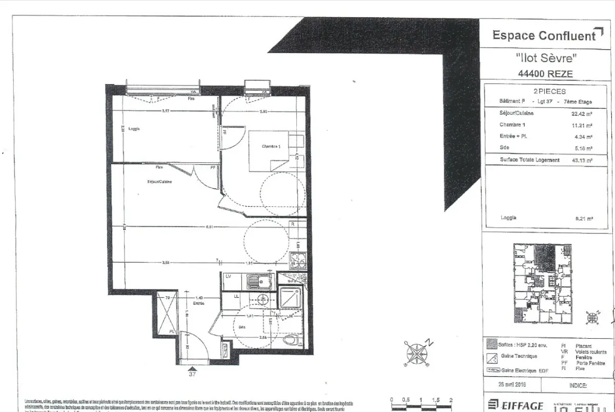 appartementà REZE