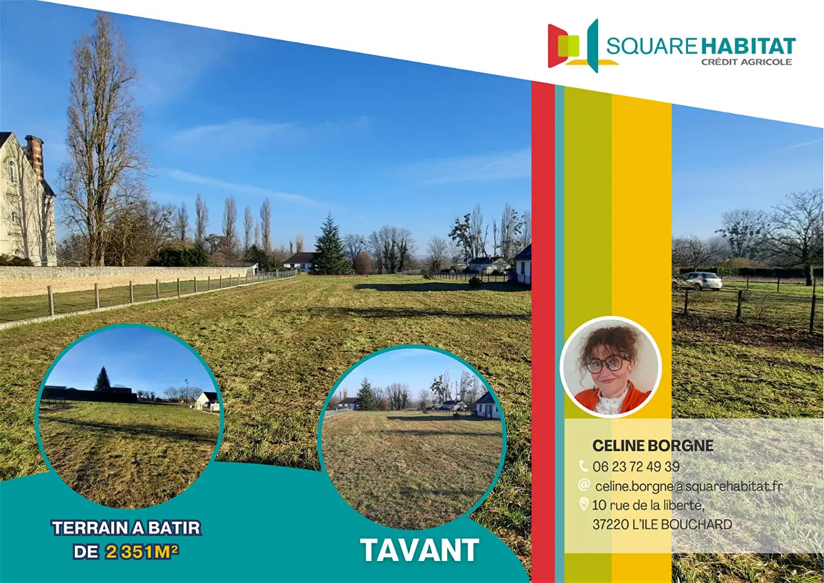 Achat terrainà TAVANT