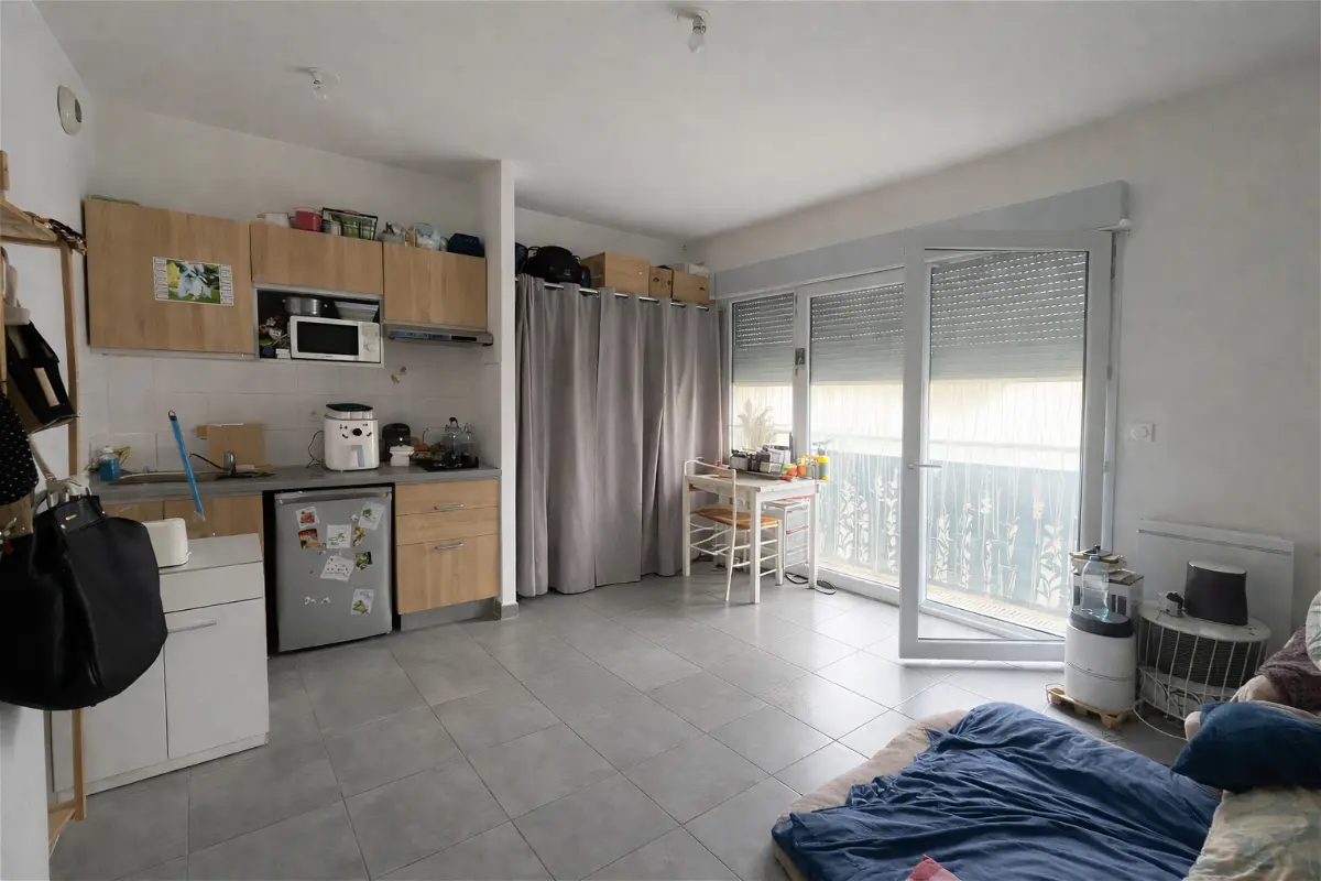 Appartement 1 pièce 26 m² · à Tours 37100 · 25,6 m² · 93 000 €