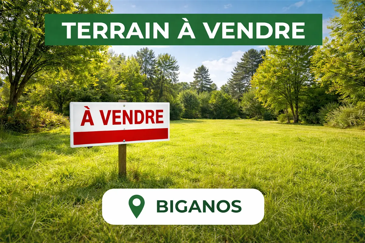Achat terrainà BIGANOS