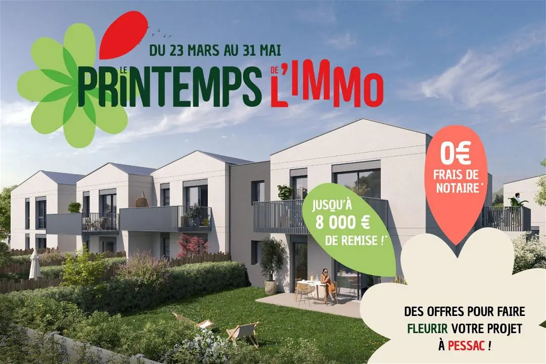 Biens neufs à Pessac
