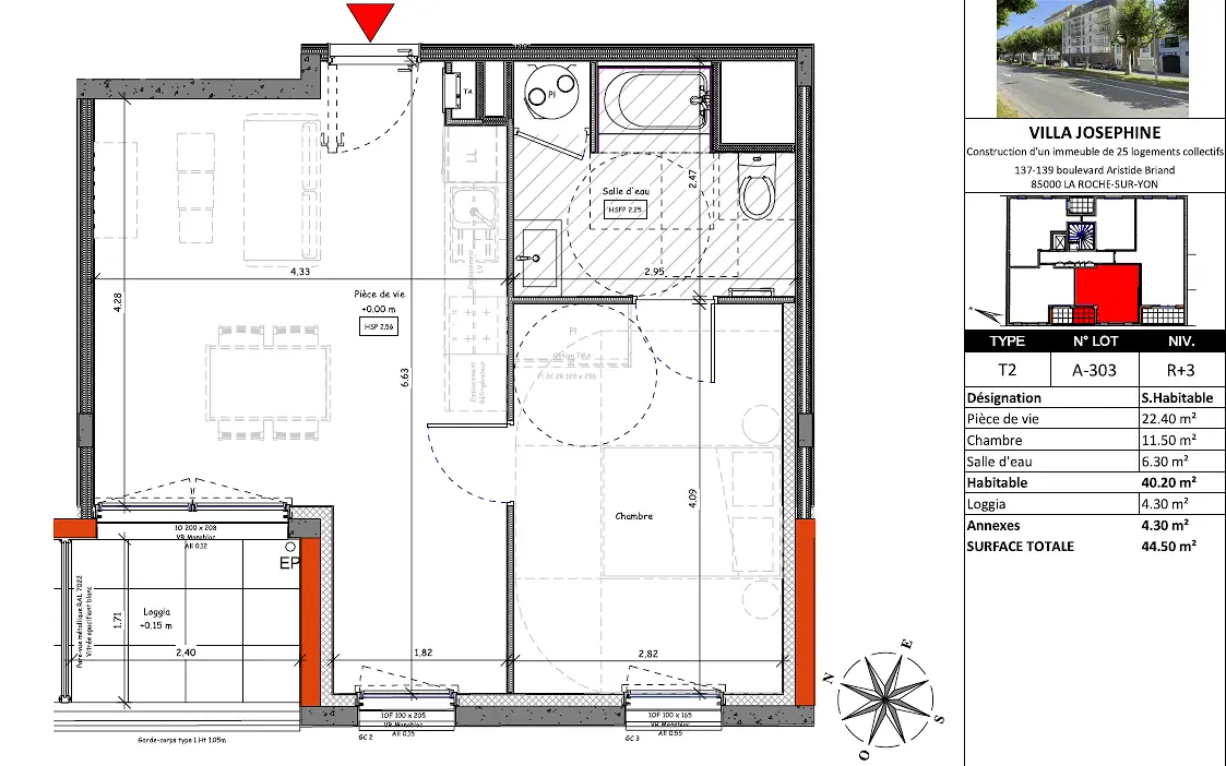 appartementà LA ROCHE S/ YON