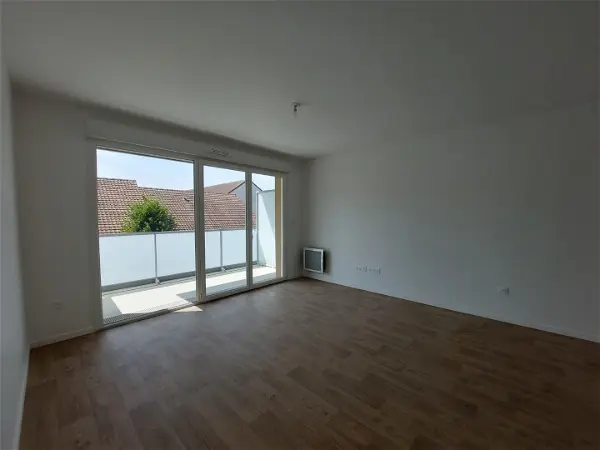 Location appartement 2 pièces - 46.07m² à Petit-couronne (76650)