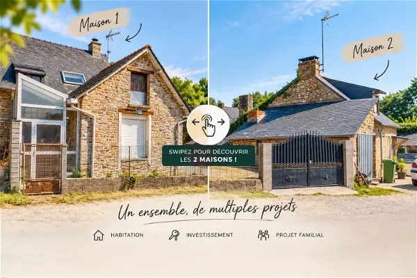 Maison à vendre - DERVAL, 5 pièces