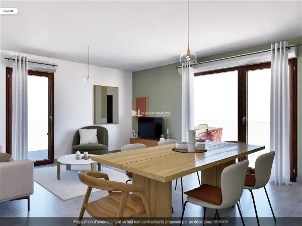 Achat appartement 3 pièces - 66m² à Challes les eaux (73190)