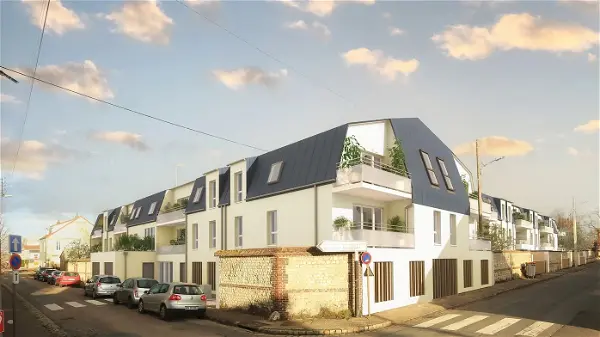 Location appartement 2 pièces - 37.83m² à Le petit-quevilly (76140)
