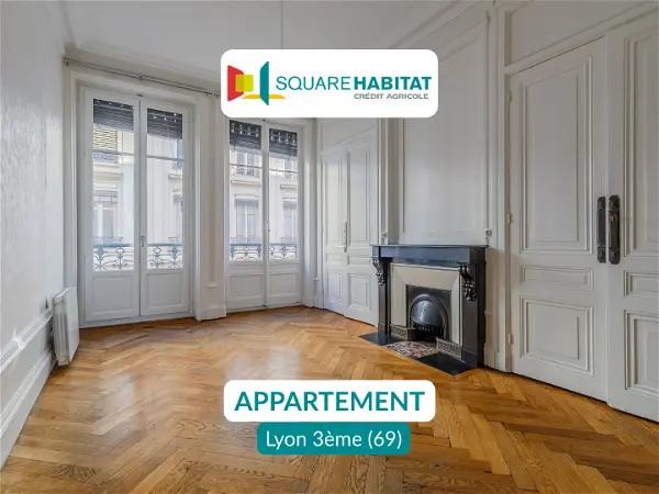 Appartement à vendre - LYON, 3 pièces