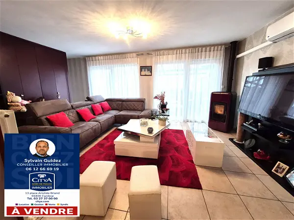 Achat maison 8 pièces - 177m² à Cambrai (59400)