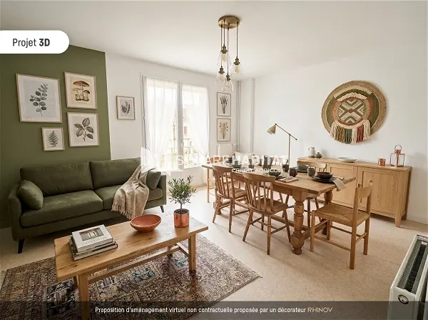Achat appartement 3 pièces - 72m² à Bolbec (76210)