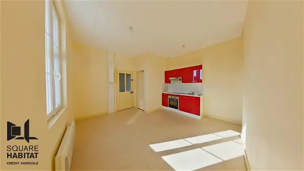 Location appartement 2 pièces - 47.69m² à Loudun (86200)