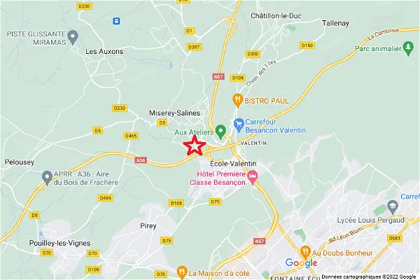 Local commercial à louer - MISEREY SALINES