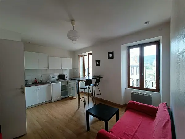 Location appartement 1 pièce - 24.04m² à Privas (07000)