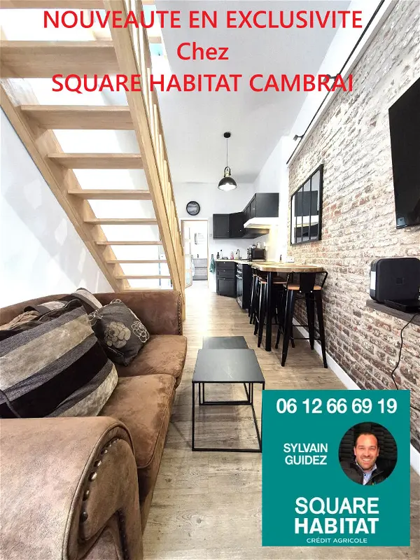 Maison à vendre - CAMBRAI, 4 pièces