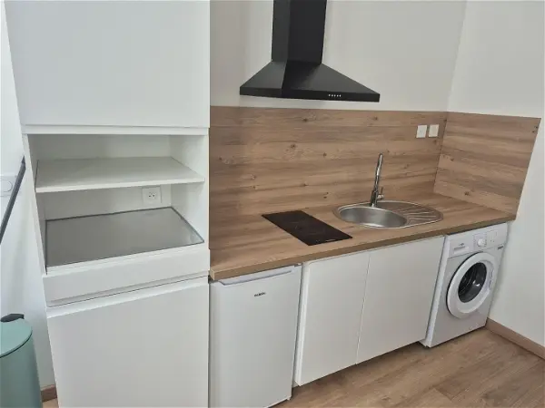 Appartement à louer - Boulogne-sur-Mer, 1 pièce