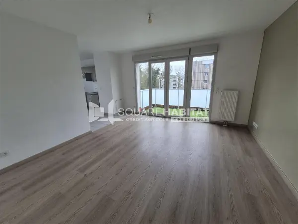 Location appartement 3 pièces - 61.5m² à Loos (59120)