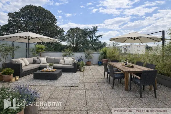 Appartement à vendre - SAINT SEBASTIEN SUR LOIRE, 4 pièces