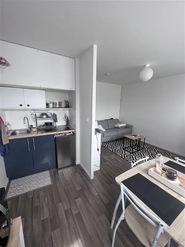 Location appartement 1 pièce - 24.03m² à Limoges (87000)